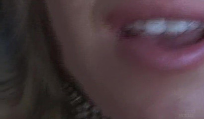 Blonde slut with big tits blows stiff prick at casting