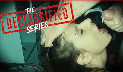 Horny amateur teen gets hard face fucked and facialized