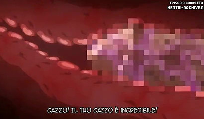 Hentai elf enjoys the taste of fat dick in the woods