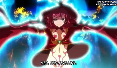 Hentai elf enjoys the taste of fat dick in the woods