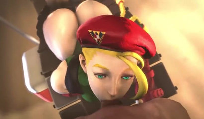 Animated blonde gets her throat fucked hard in POV action