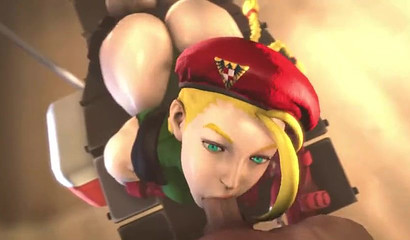 Animated blonde gets her throat fucked hard in POV action