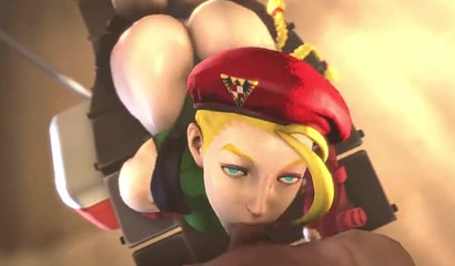 Animated blonde gets her throat fucked hard in POV action