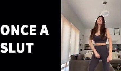 Busty pornstar Mia Khalifa in a wicked and messy compilation