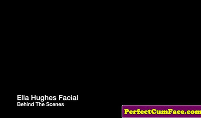 Redheaded doll runs her pierced cunt and sucks a dick