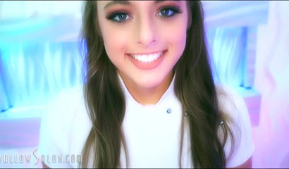 Khloe Kapri and Giselle Palmer in a steamy Swallow Salon compilation