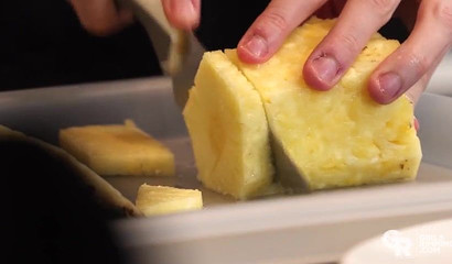 Mind-blowing kitchen rimjob performed by a redhead goddess