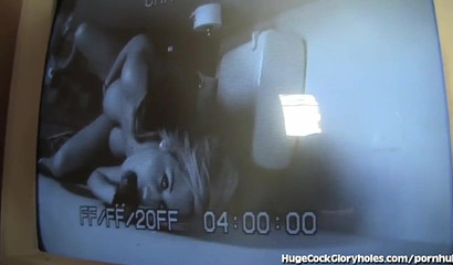 Big boobed blonde Dayna Vendetta throats a BBC at gloryhole