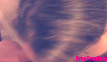 Naughty Brunette Teen Got A Big Facial Cumshot After Deepthroating