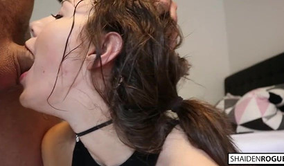 No mercy for her throat hardcore deepthroat and facefucking