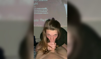 Quarantine blowjob session with Connor Kennedy and Jaycee Starr