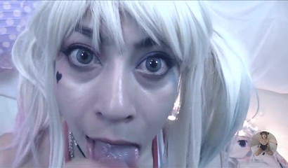 Harley Quinn's Appreciative Blowjob