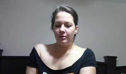 Busty brunette xcaligula offering her slippery pussy to a lucky stud