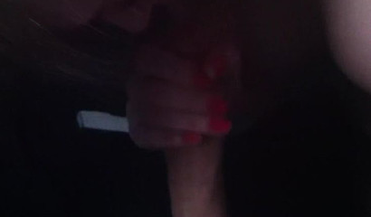 POV deepthroating action of an enticing amateur Bigirishone24