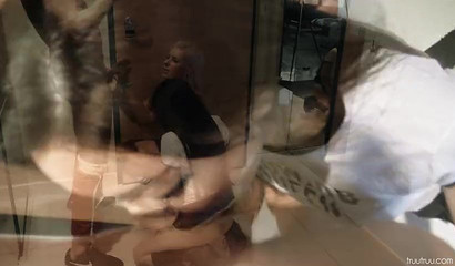 Slutty Hotties Kate Truu And Rae Lil Black Sharing And Sucking A Big Cock