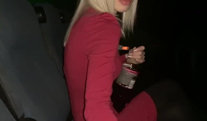 Stunning Blonde Teen Freya Stein Swallowing Cum After Deepthroating