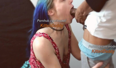 18-year-old KittenDaddy Enjoys BBC Facial