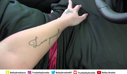 Busty Blonde Teen Bailey Brooke Milking A Big Cock On The Beach