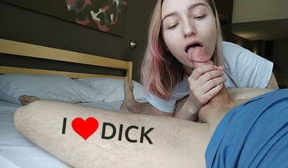 First Date Blowjob Leads to Cumshot