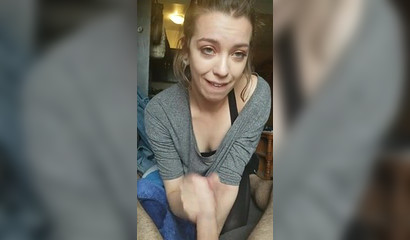 Petite Blonde Teen Keaton Loveland Got Cumshot After Deepthroating