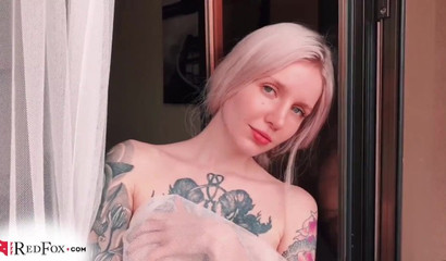 Schönes Babe schlampiger Blowjob